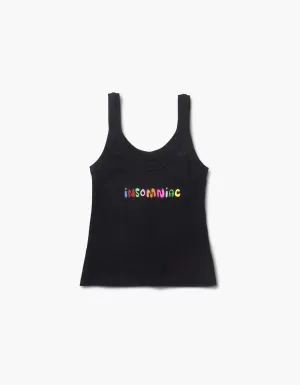 Insomniac Bubble Strap Tank