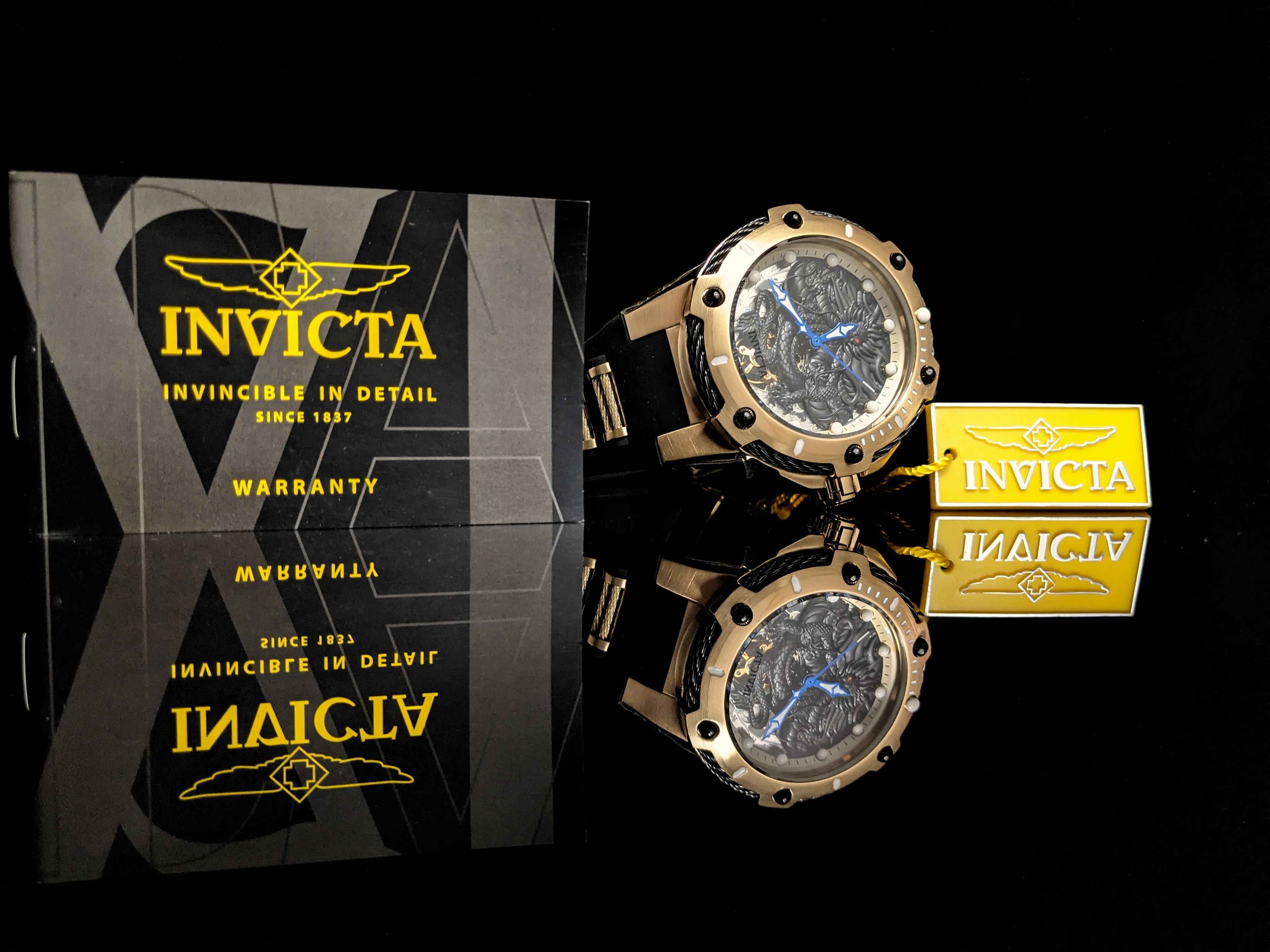 Invicta Dragon Bolt Watch Model 26315 NIB