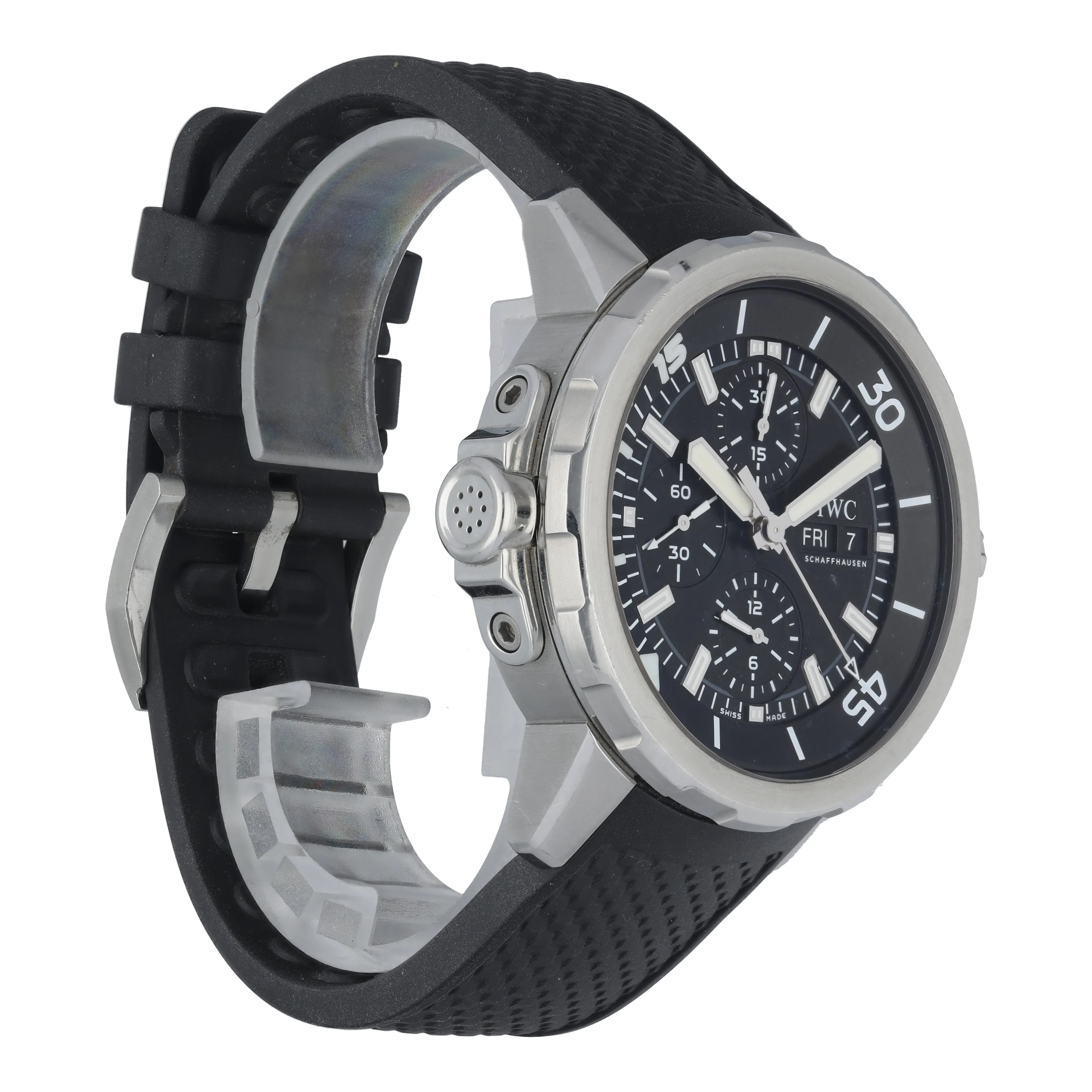 IWC Aquatimer IW376803 Mens Watch With Card