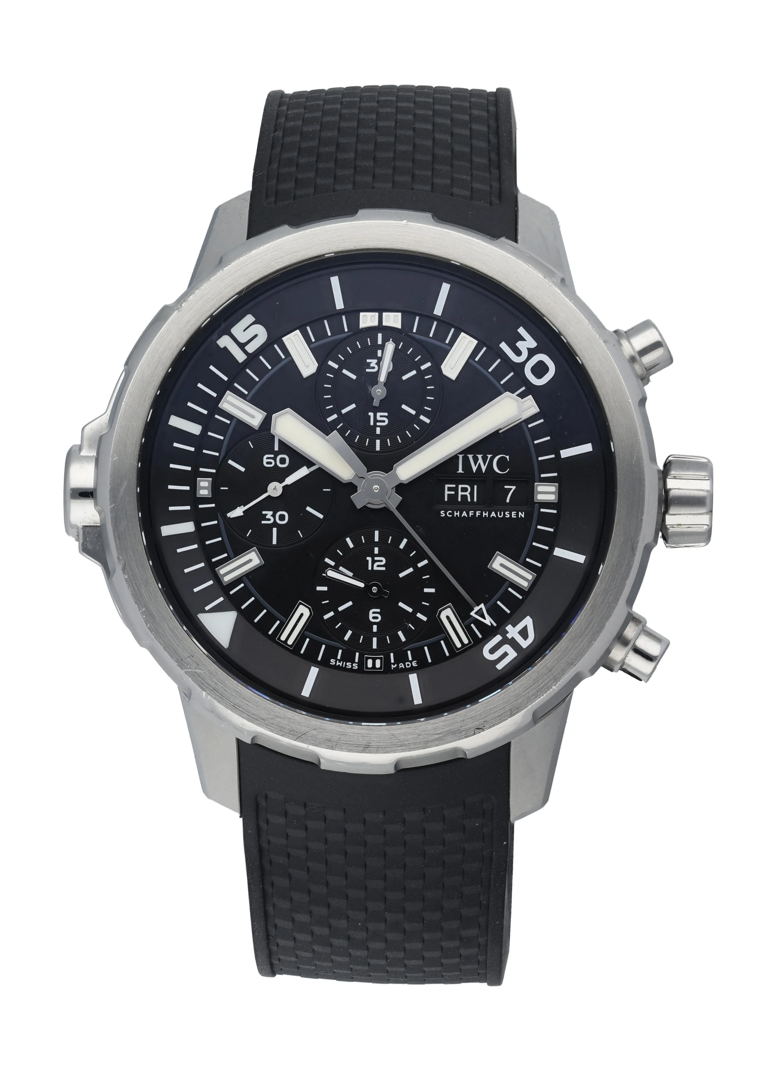 IWC Aquatimer IW376803 Mens Watch With Card