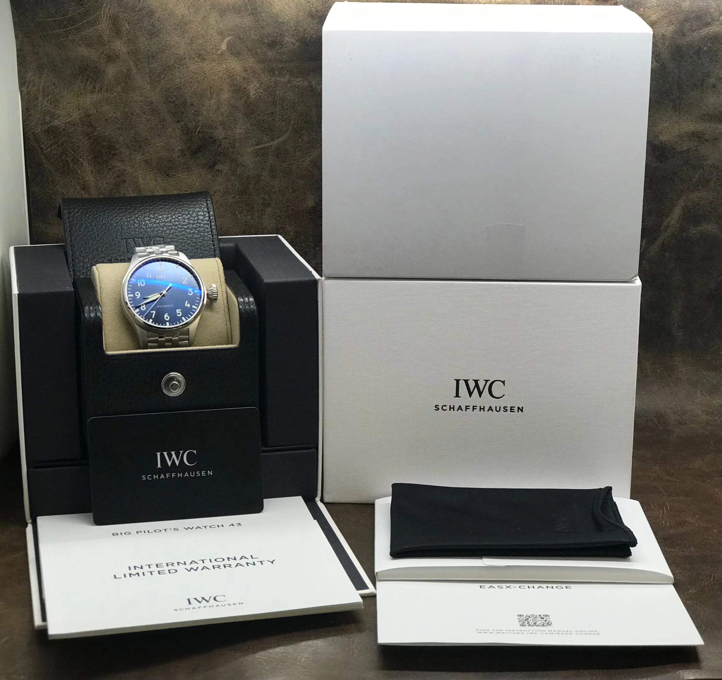 IWC Big Pilot Unworn IW329304 Blue Dial Automatic Men's Watch