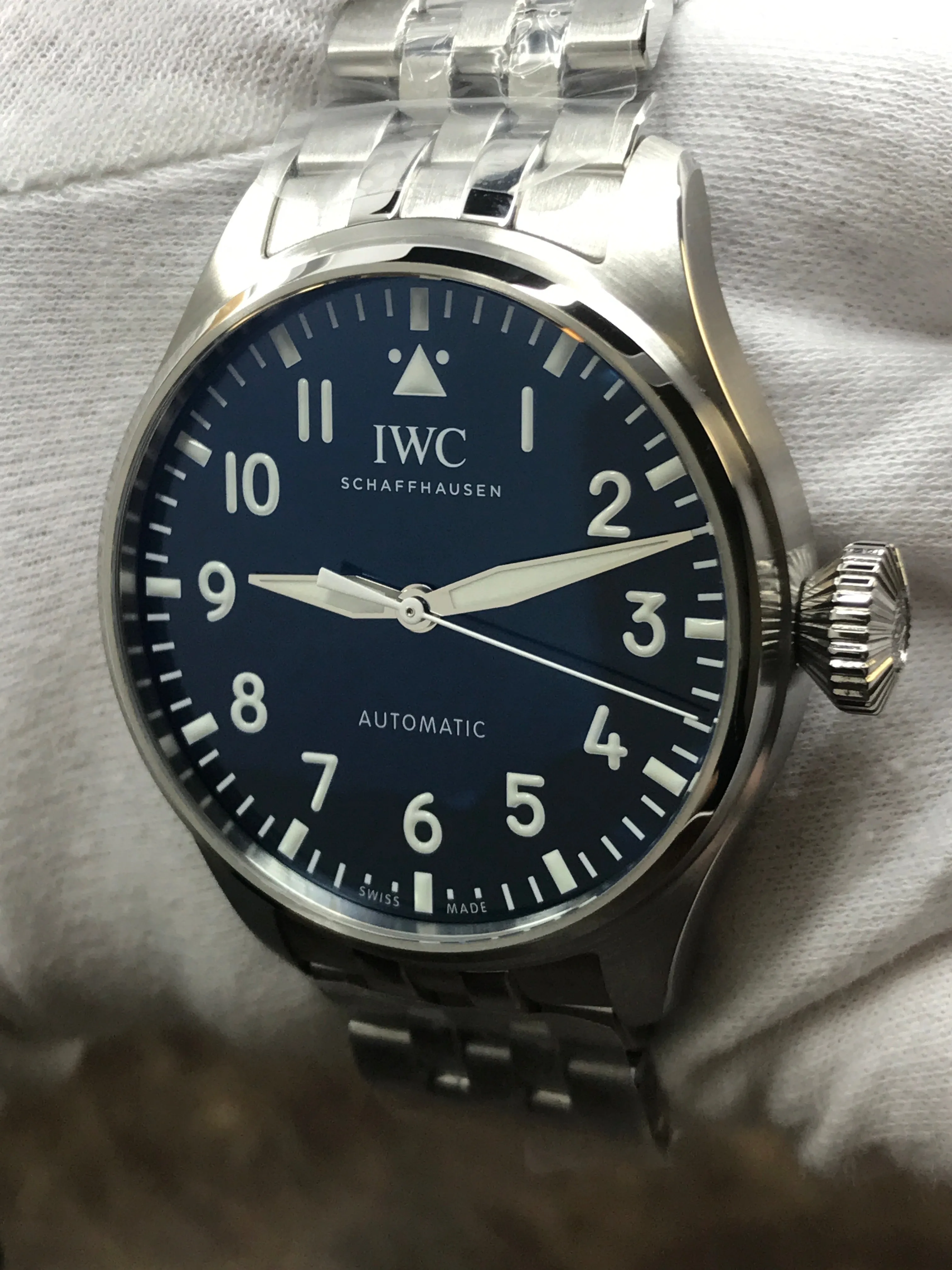 IWC Big Pilot Unworn IW329304 Blue Dial Automatic Men's Watch