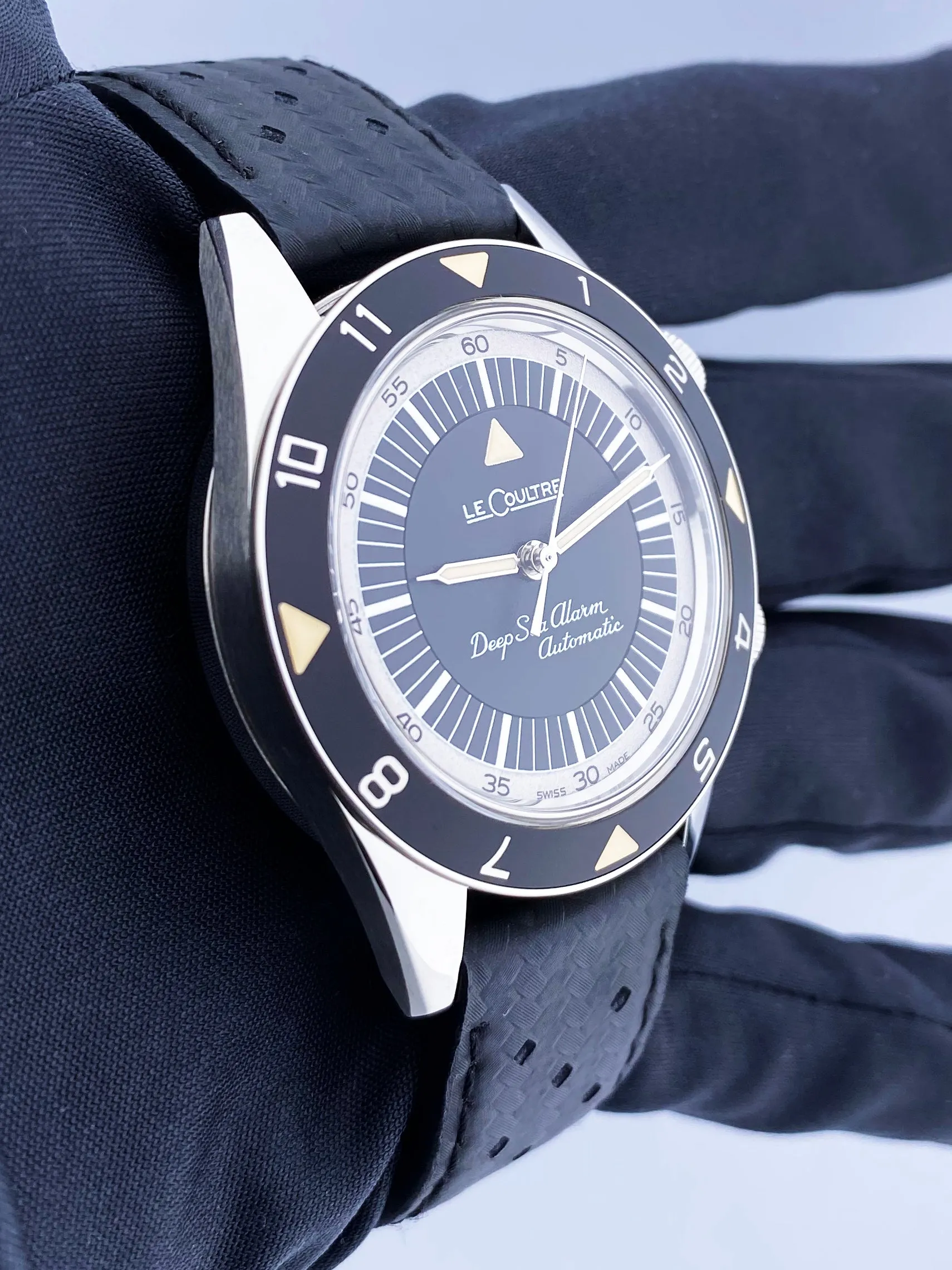 Jaeger LeCoultre Deep Sea Alarm JLQ2028440 Mens Watch Full Set
