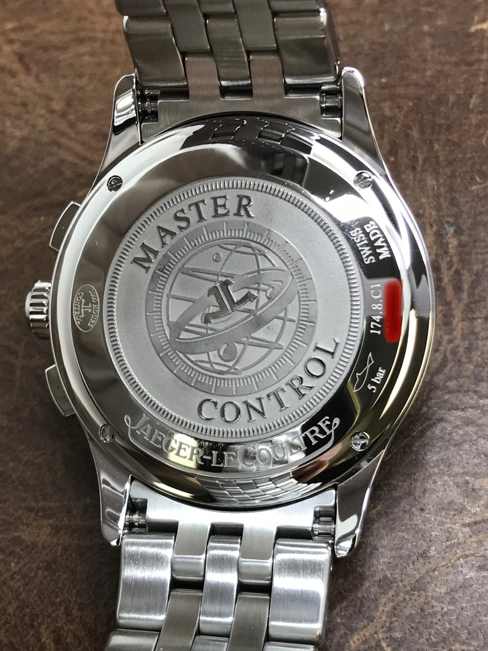 Jaeger-Lecoultre Master Chronograph Q1538120 Silver Dial Automatic Men's Watch