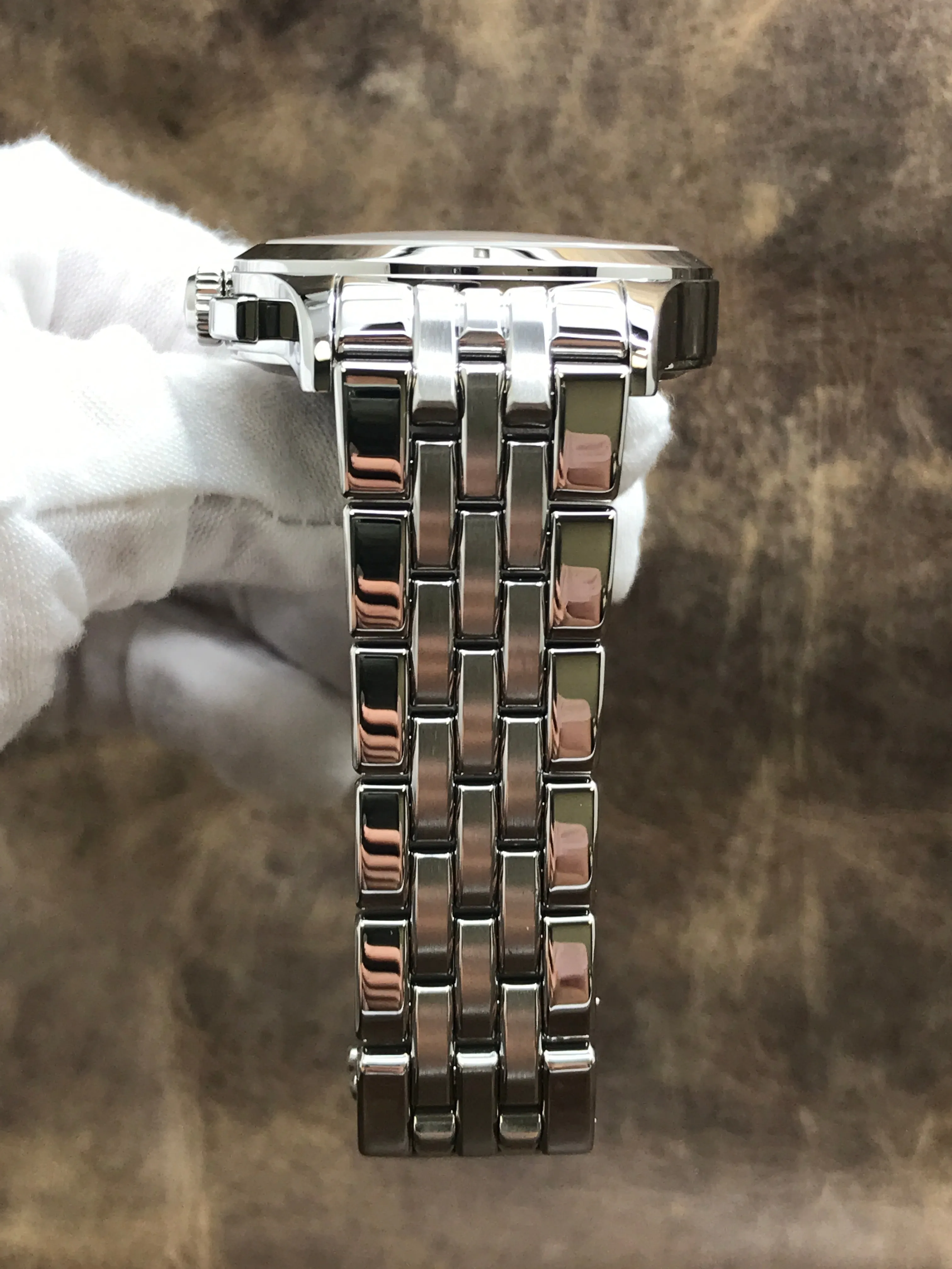 Jaeger-Lecoultre Master Chronograph Q1538120 Silver Dial Automatic Men's Watch