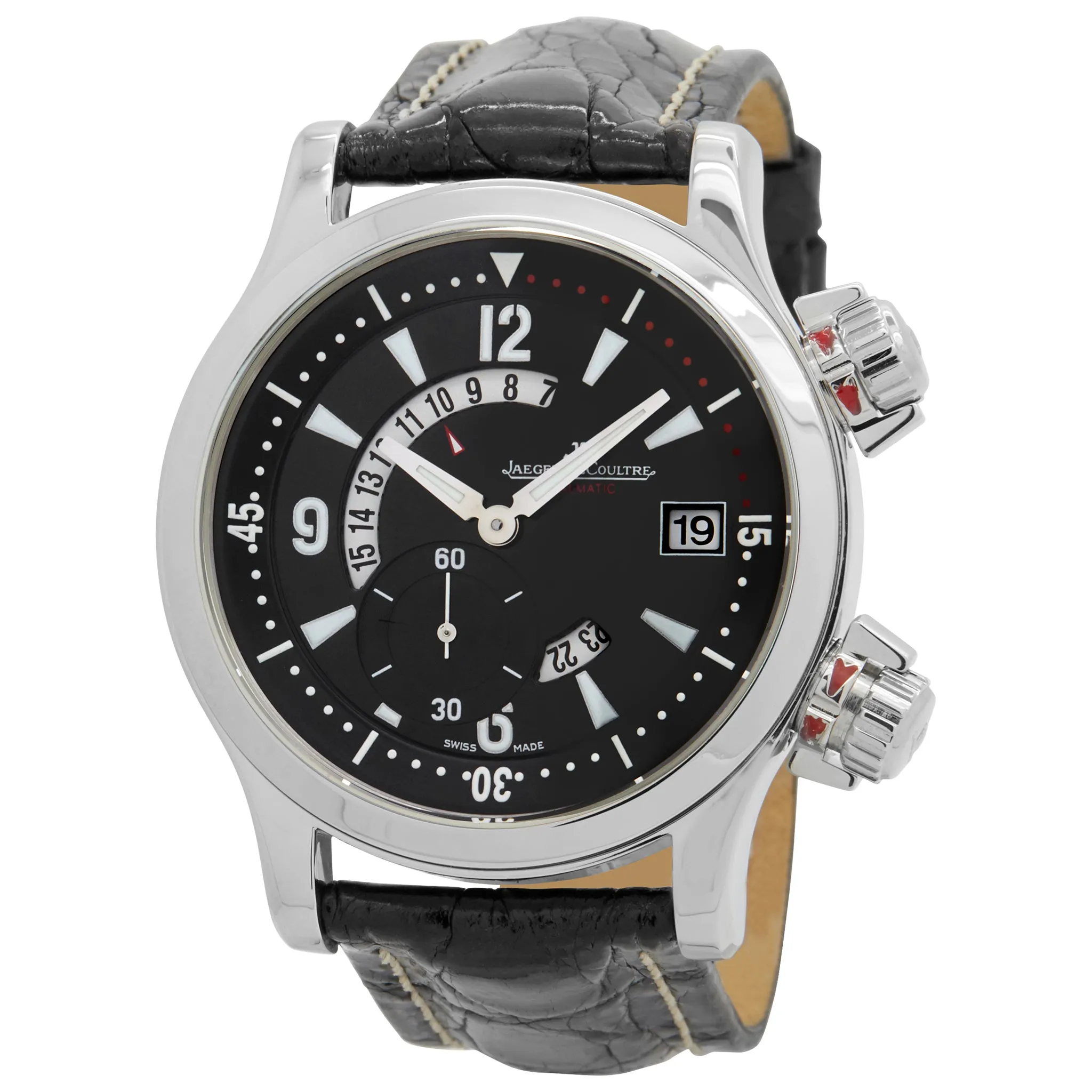 Jaeger-Lecoultre Master Compressor Dualmatic 146.8.02 Black Dial Automatic Men's Watch