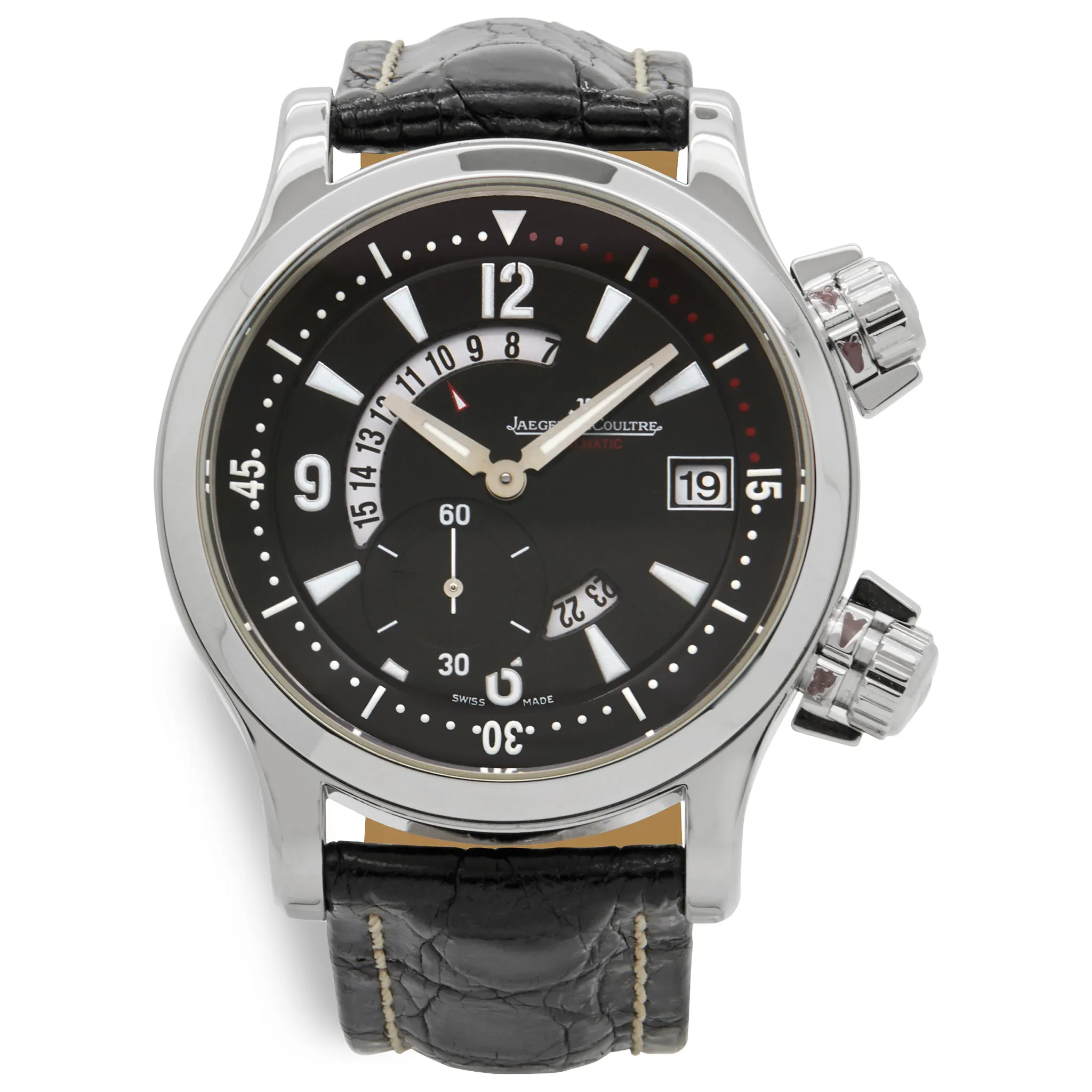 Jaeger-Lecoultre Master Compressor Dualmatic 146.8.02 Black Dial Automatic Men's Watch