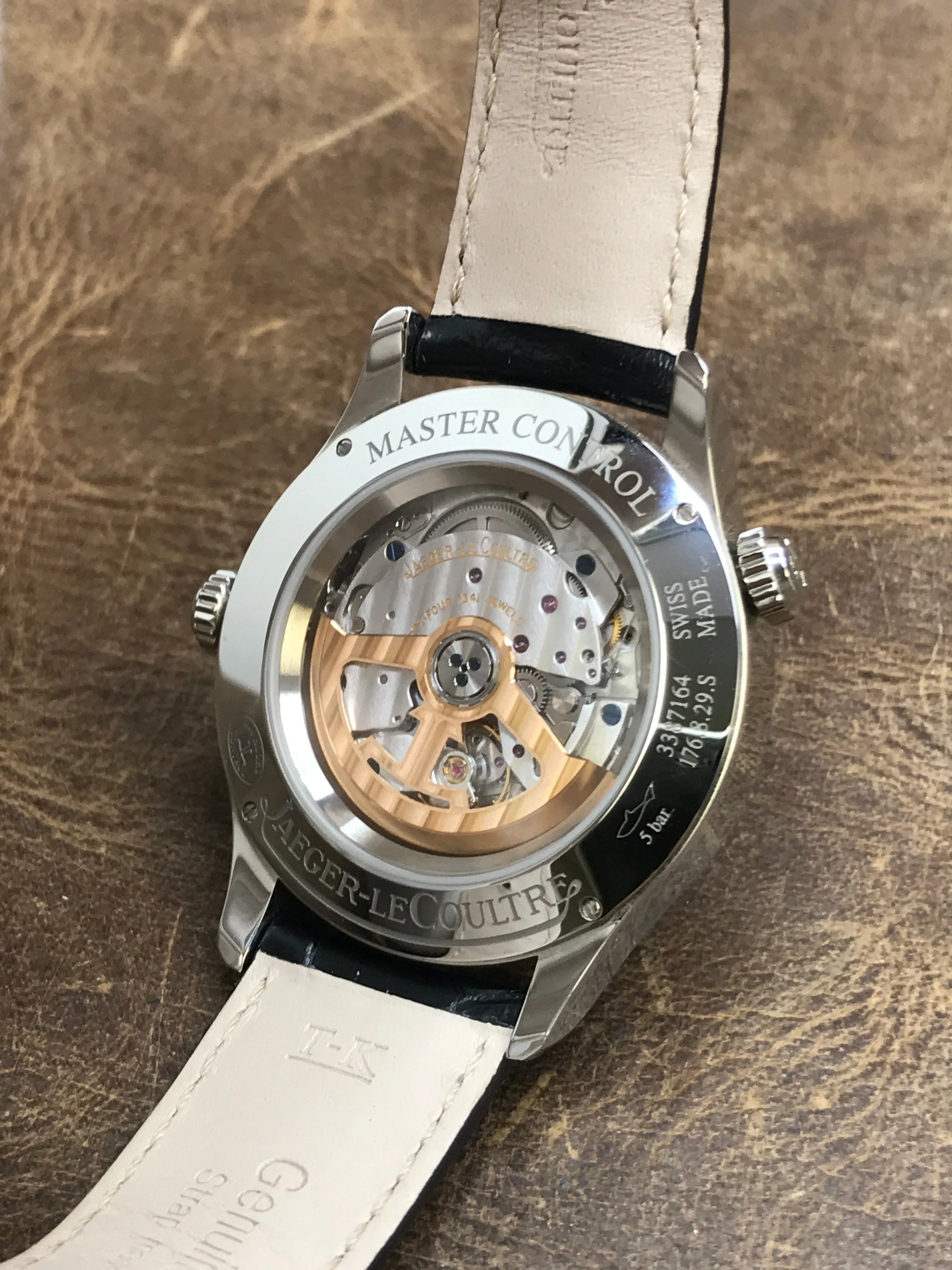 Jaeger-Lecoultre Master Geographic Q1428421 Silver Dial Automatic Men's Watch