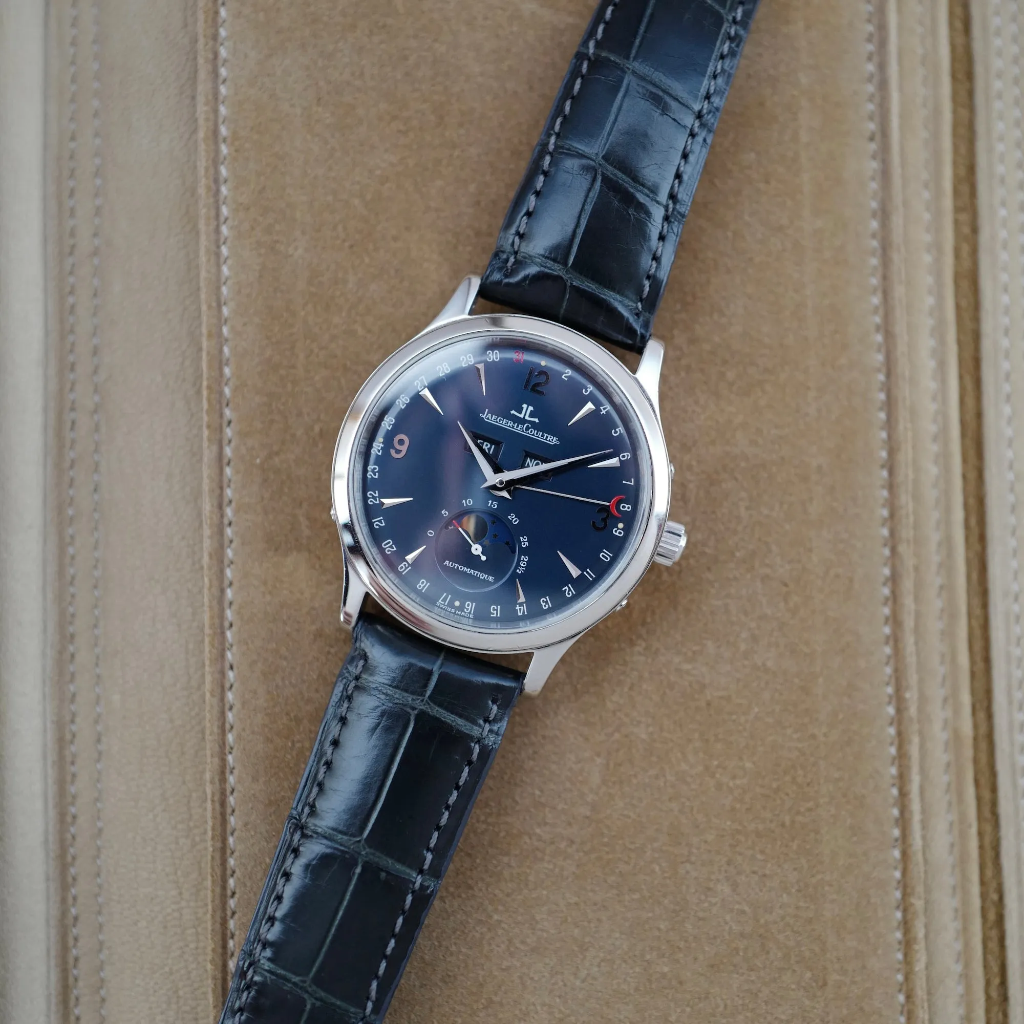 Jaeger LeCoultre Platinum Reserve De Marche Master Control 140.8.98