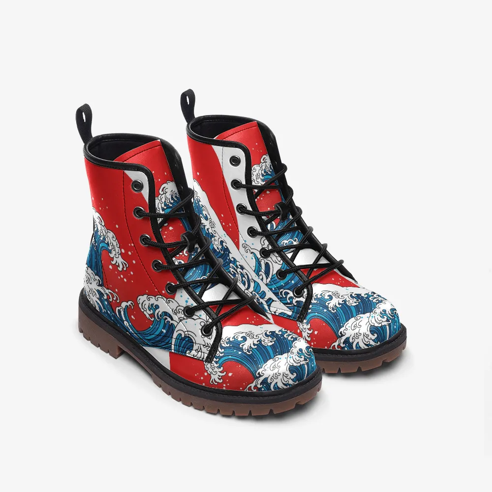 Japanese Wave Casual Leather Lightweight boots MT