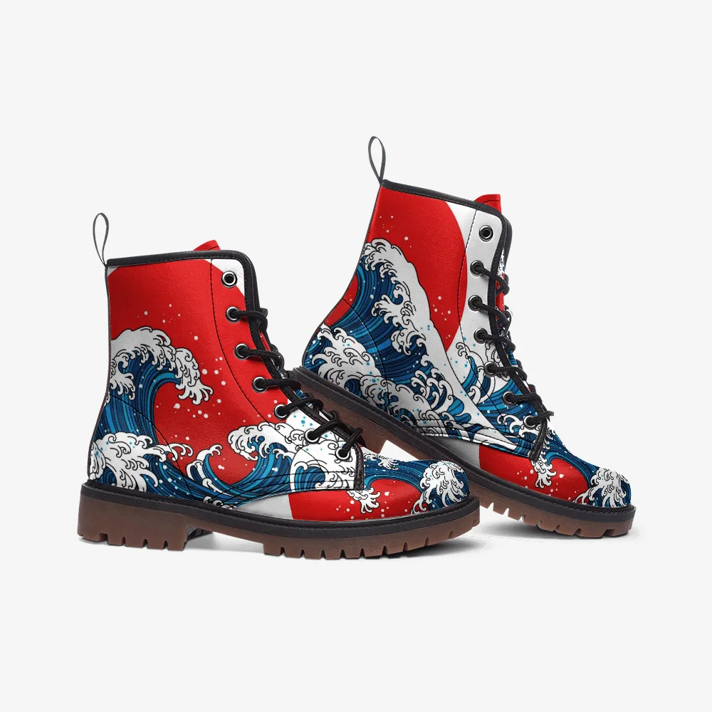 Japanese Wave Casual Leather Lightweight boots MT