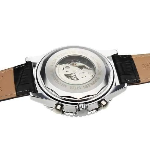 JARAGAR Automatic Mechanical Big Dial Multi Number Precise Watch