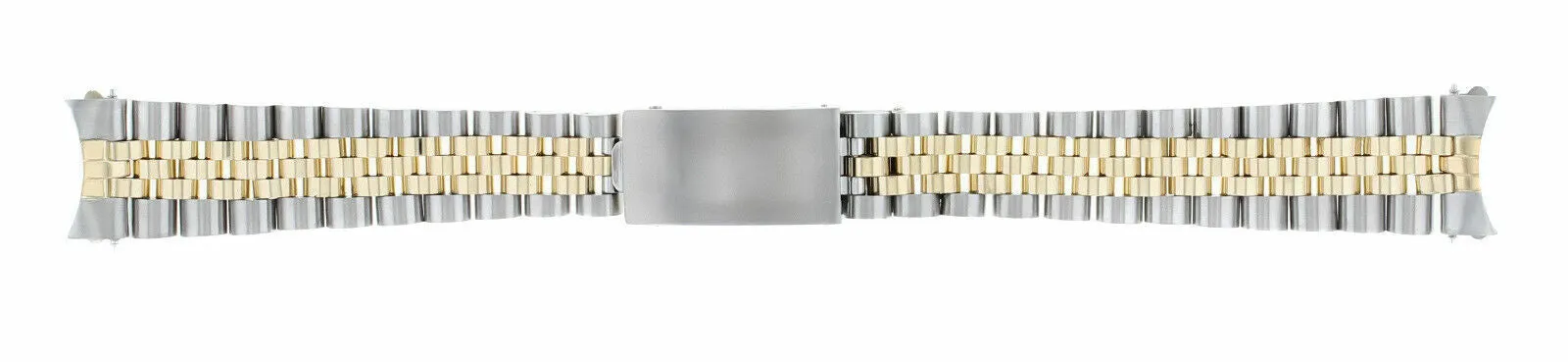 JUBILEE WATCH BAND FOR 31MM ROLEX MIDSIZE 67483 67480 67488 REAL GOLD 18K/S 17MM