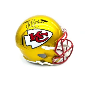 JuJu Smith-Schuster Signed Kansas City Chiefs Flash Full Size Authentic Helmet