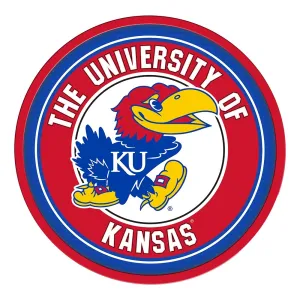 Kansas Jayhawks: Modern Disc Wall Sign