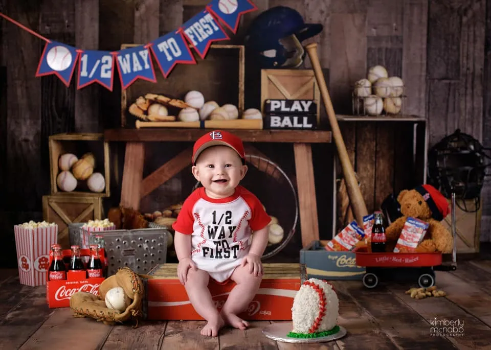 Kate Vintage Baseball Sports Backdrop Designed By Mandy Ringe Photography