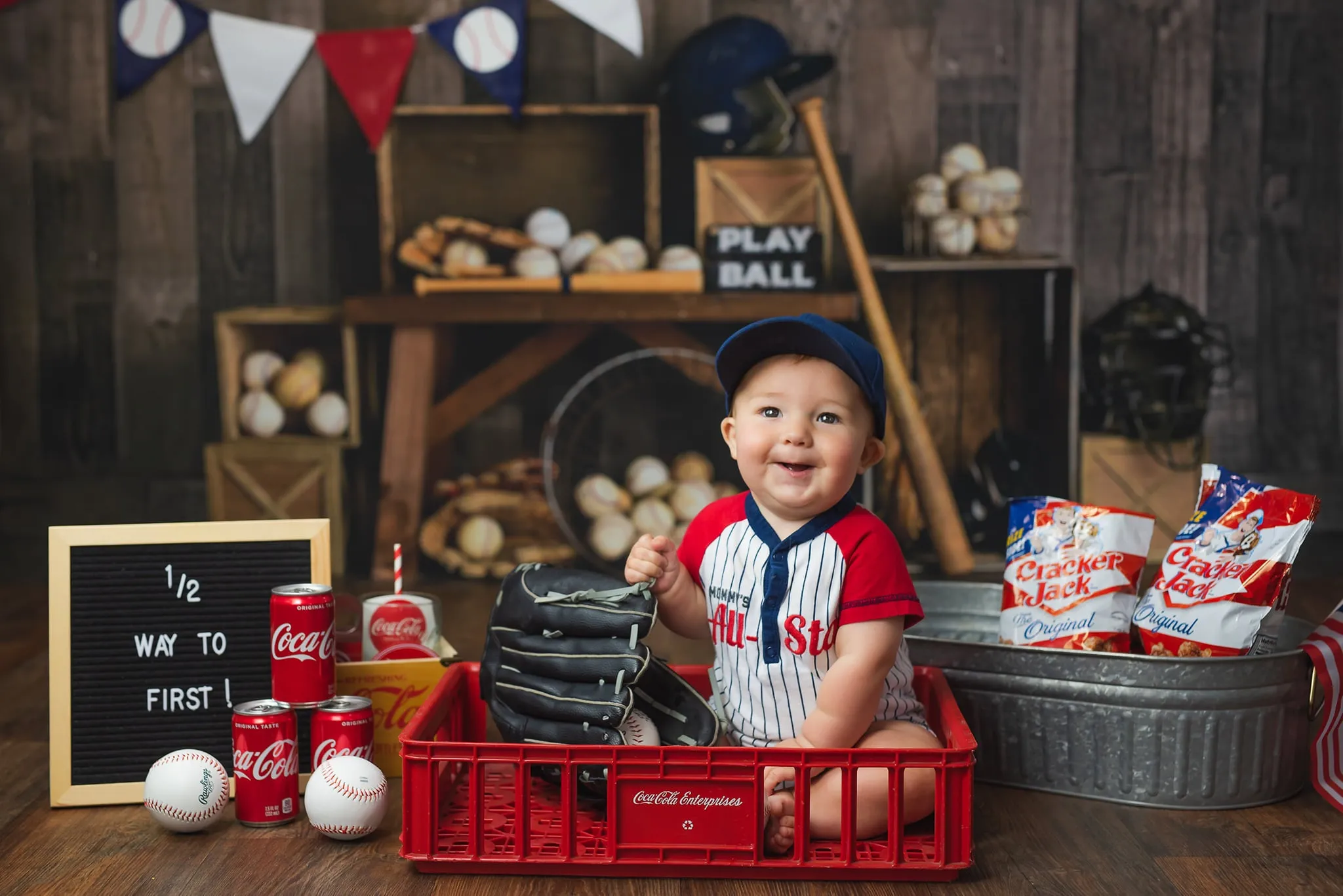 Kate Vintage Baseball Sports Backdrop Designed By Mandy Ringe Photography