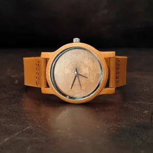 Lady Tile Wood Face - Unisex Watch