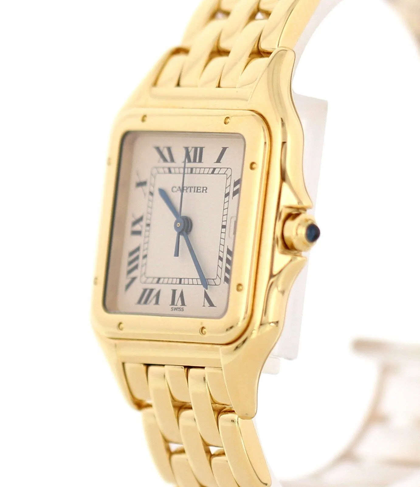 Large Cartier Panthere 18K Yellow Gold Watch