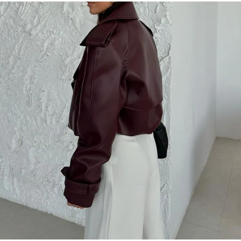 Leather Coat