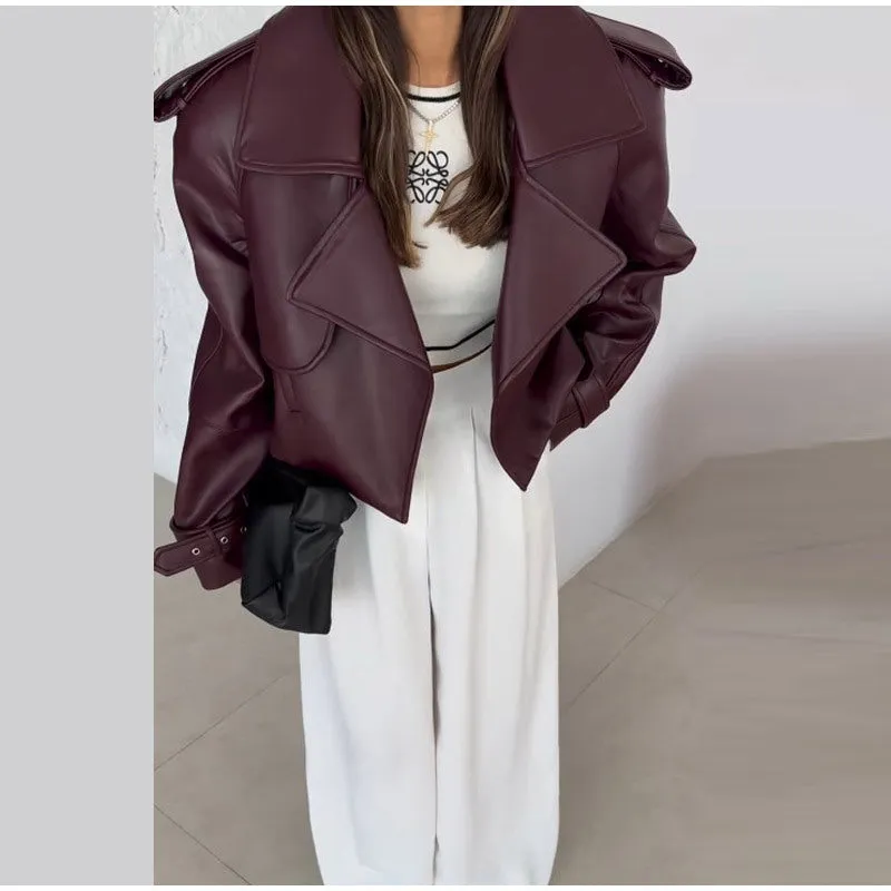 Leather Coat