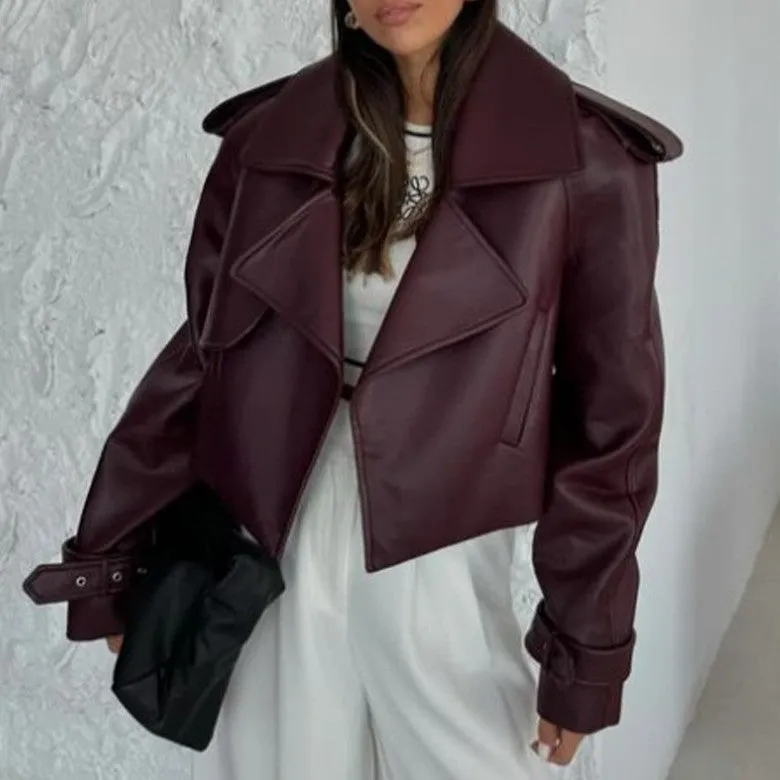Leather Coat