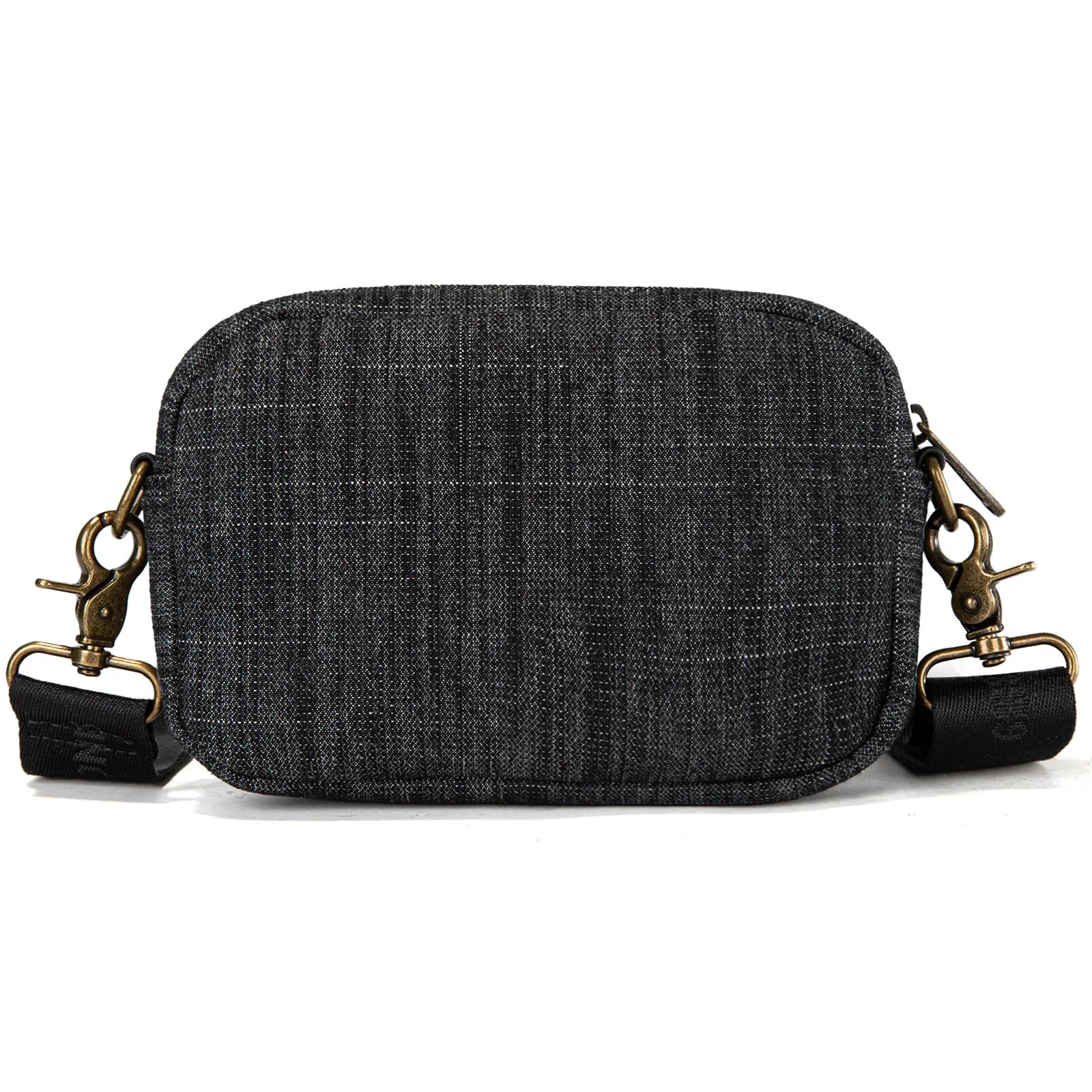 LEE58-005  LEE Denim Canvas Shoulder/Crossbody Bag with Detachable Mini Pouch