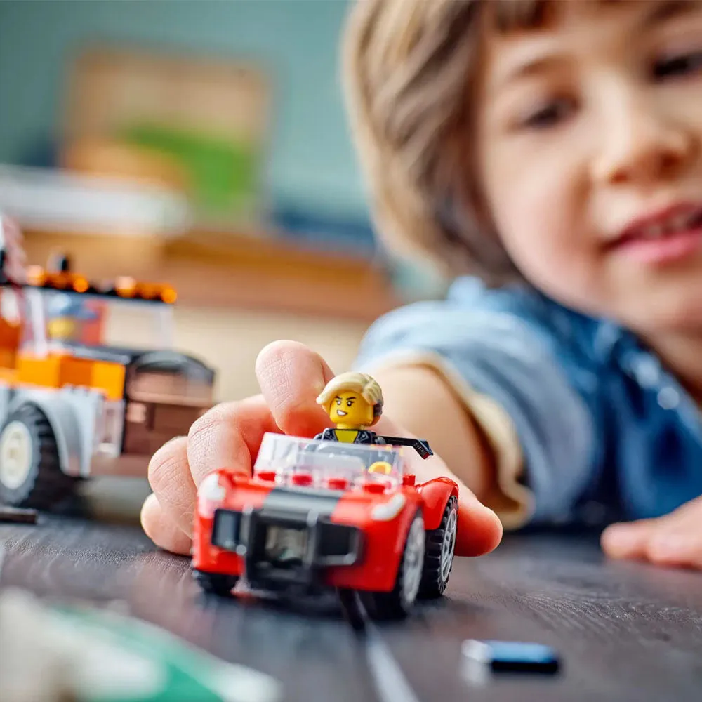 LEGO City Tow Truck and Sports Car Repair - 60435