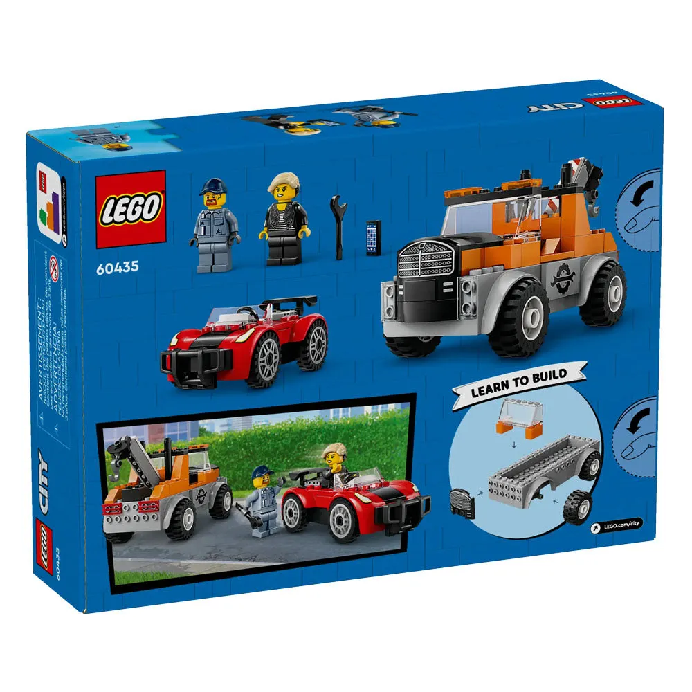 LEGO City Tow Truck and Sports Car Repair - 60435