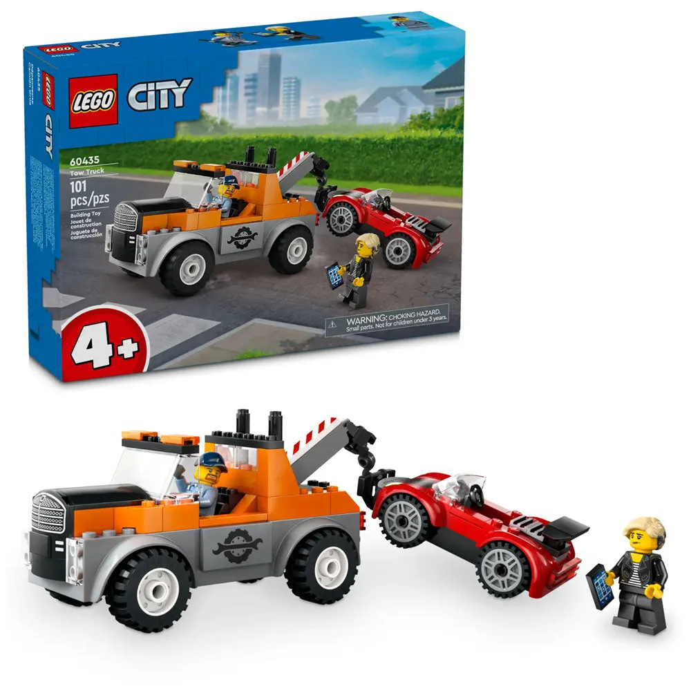 LEGO City Tow Truck and Sports Car Repair - 60435