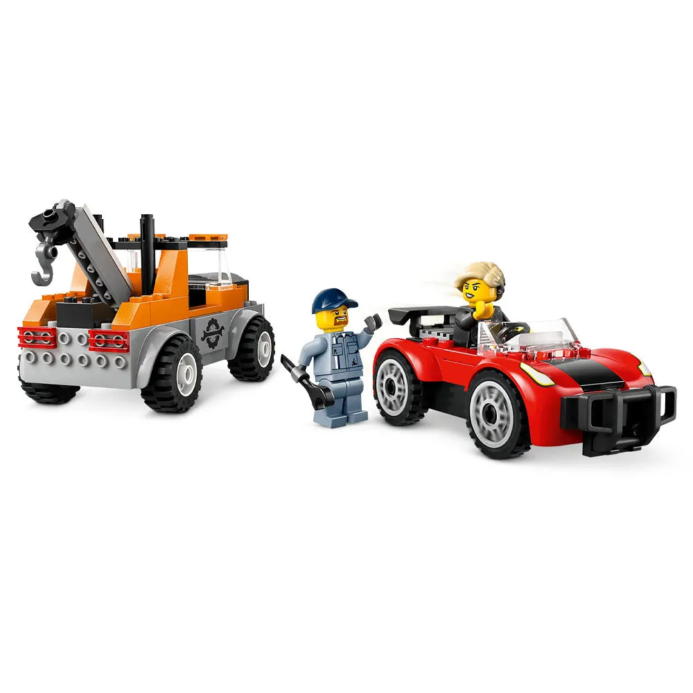 LEGO City Tow Truck and Sports Car Repair - 60435