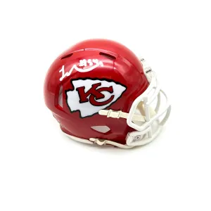 Leo Chenal Signed Kansas City Chiefs Signed Speed Mini Helmet (White Ink)