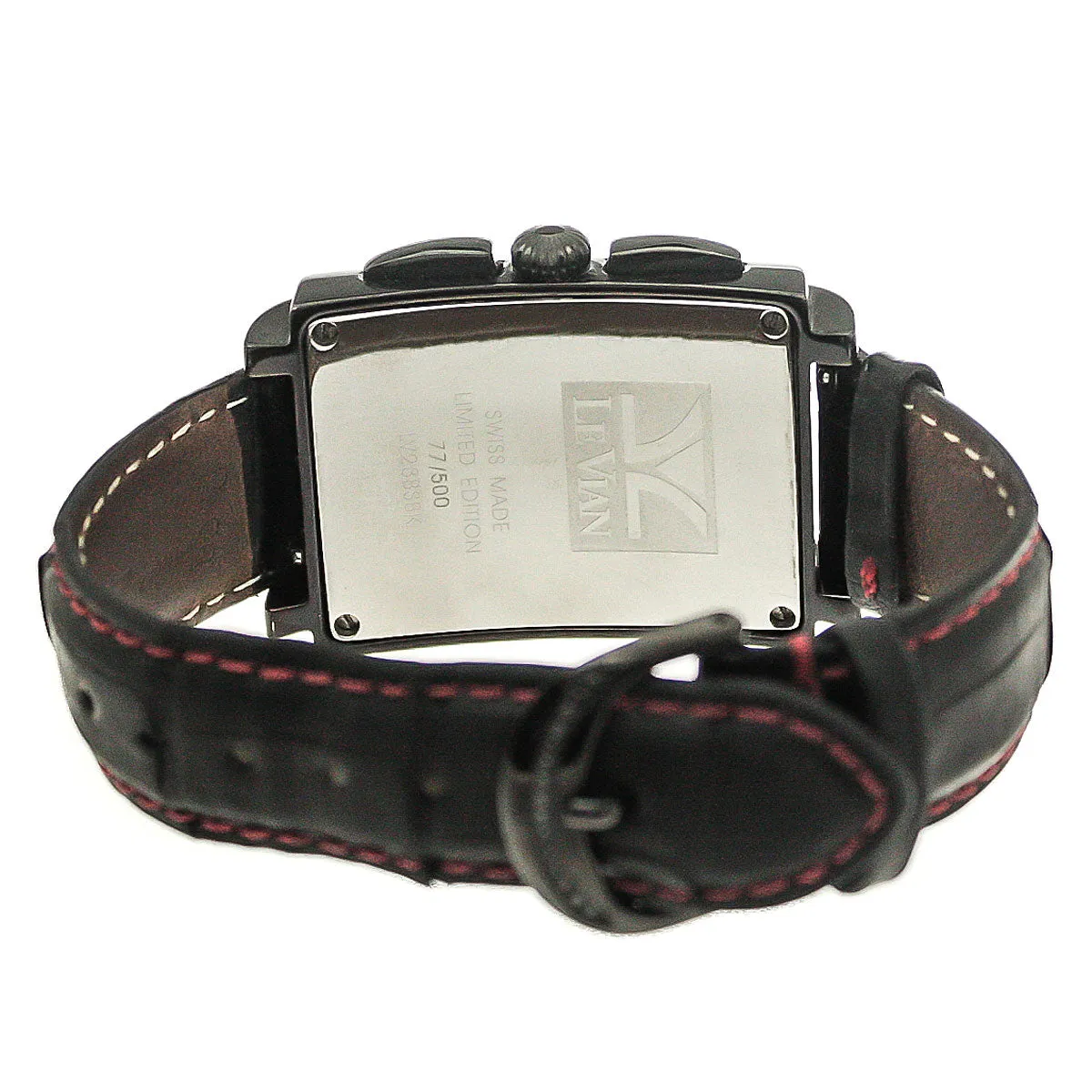 LeVian ZAG 61 Hudson Racer Midnight Collection Black Diamond Watch