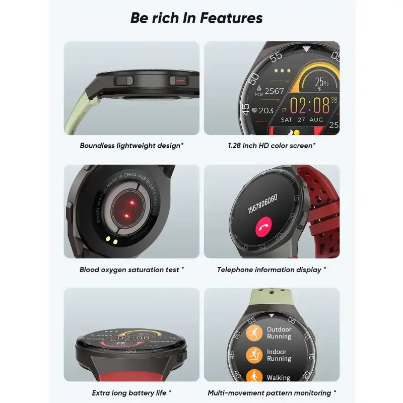 LIGE Digital Sports Watch