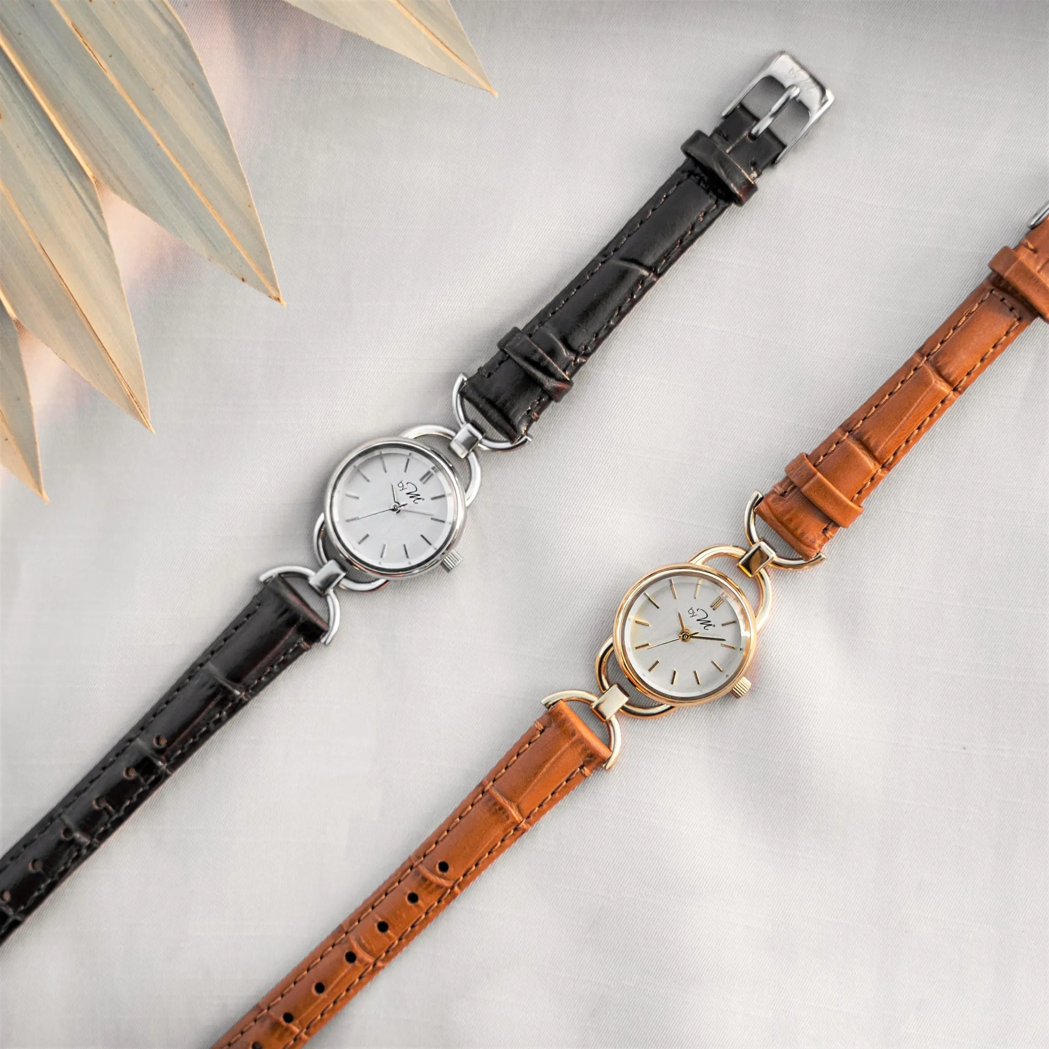 Link GD Sandy - Gold Case, Champagne Gold Dial, Light Brown Leather Strap