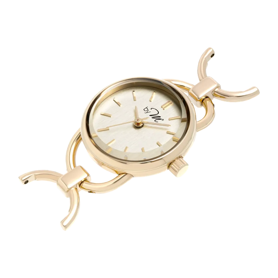 Link GD Sandy - Gold Case, Champagne Gold Dial, Light Brown Leather Strap