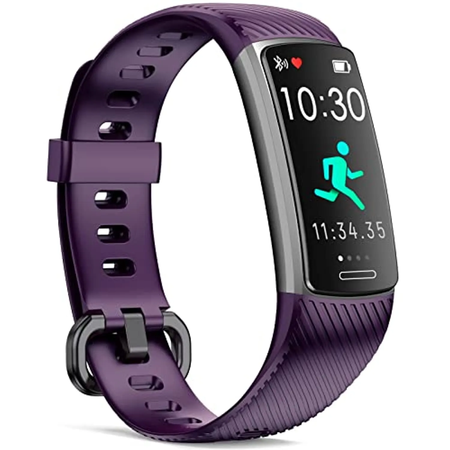 LIVIKEY Fitness Tracker, Activity Tracker with Heart Rate Monitor & Sleep Monitoring, IP68 Waterproof Pedometer, Calorie Counter, Health Fitness Watch for Sports Workout, Step Tracker for Women Men