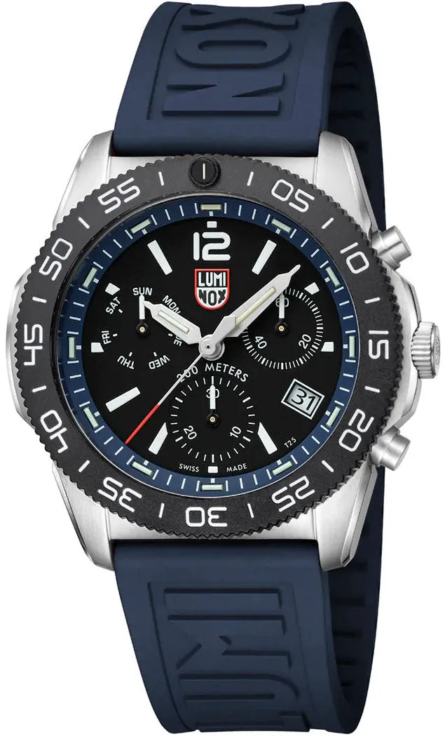 LMX Watch Sea Pacific Diver Chronograph 314 Black Blue