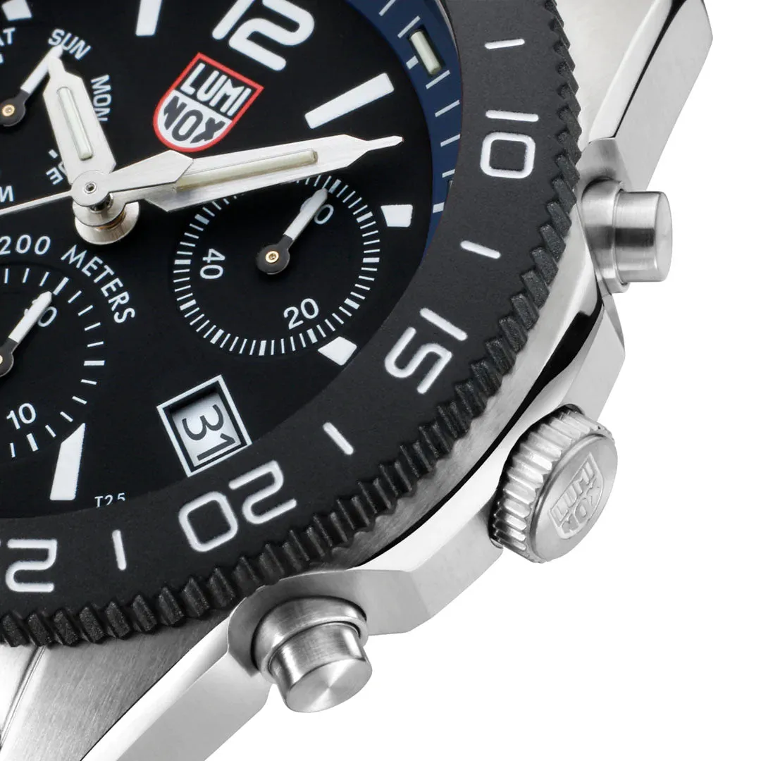 LMX Watch Sea Pacific Diver Chronograph 314 Black Blue