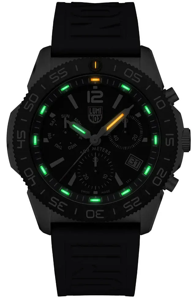 LMX Watch Sea Pacific Diver Chronograph 314 Black Blue