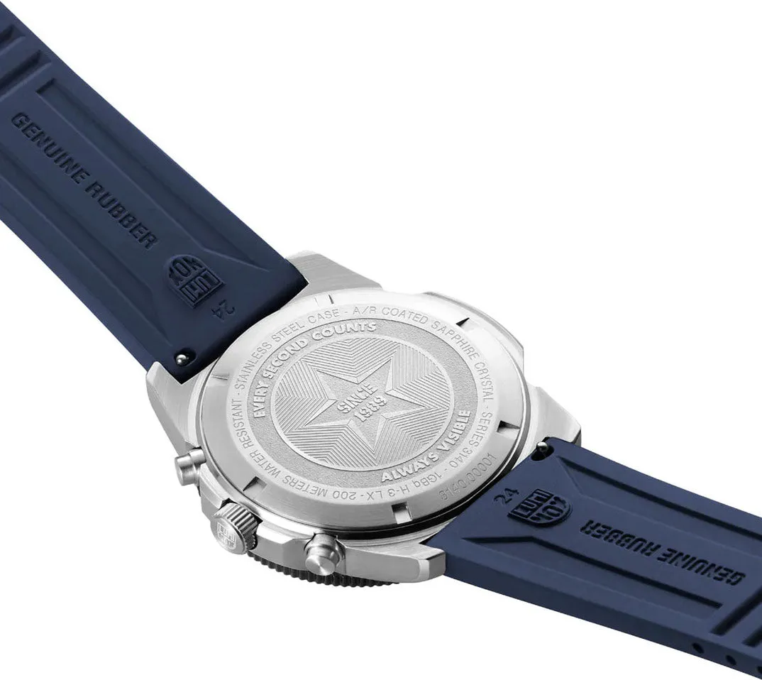 LMX Watch Sea Pacific Diver Chronograph 314 Black Blue