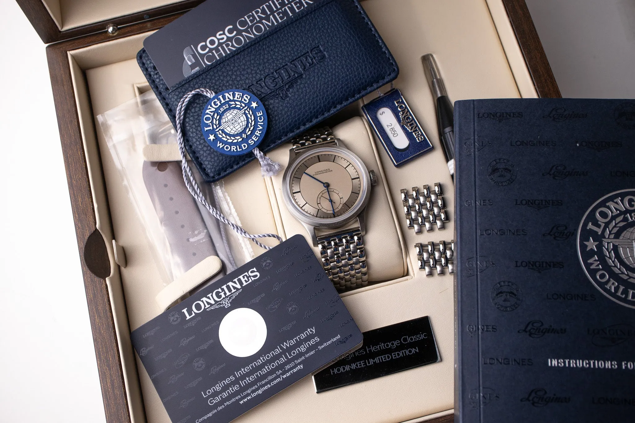 Longines Heritage Classic Limited Edition For HODINKEE