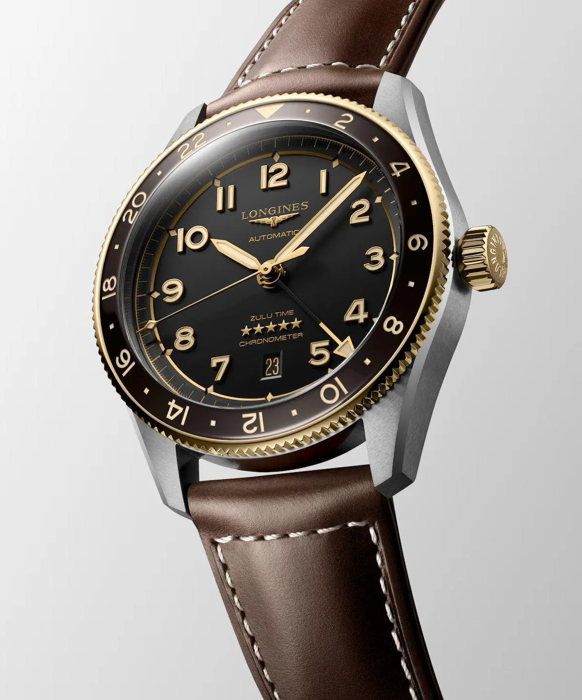 Longines Spirit Zulu Time Automatic Men's Watch L38125532