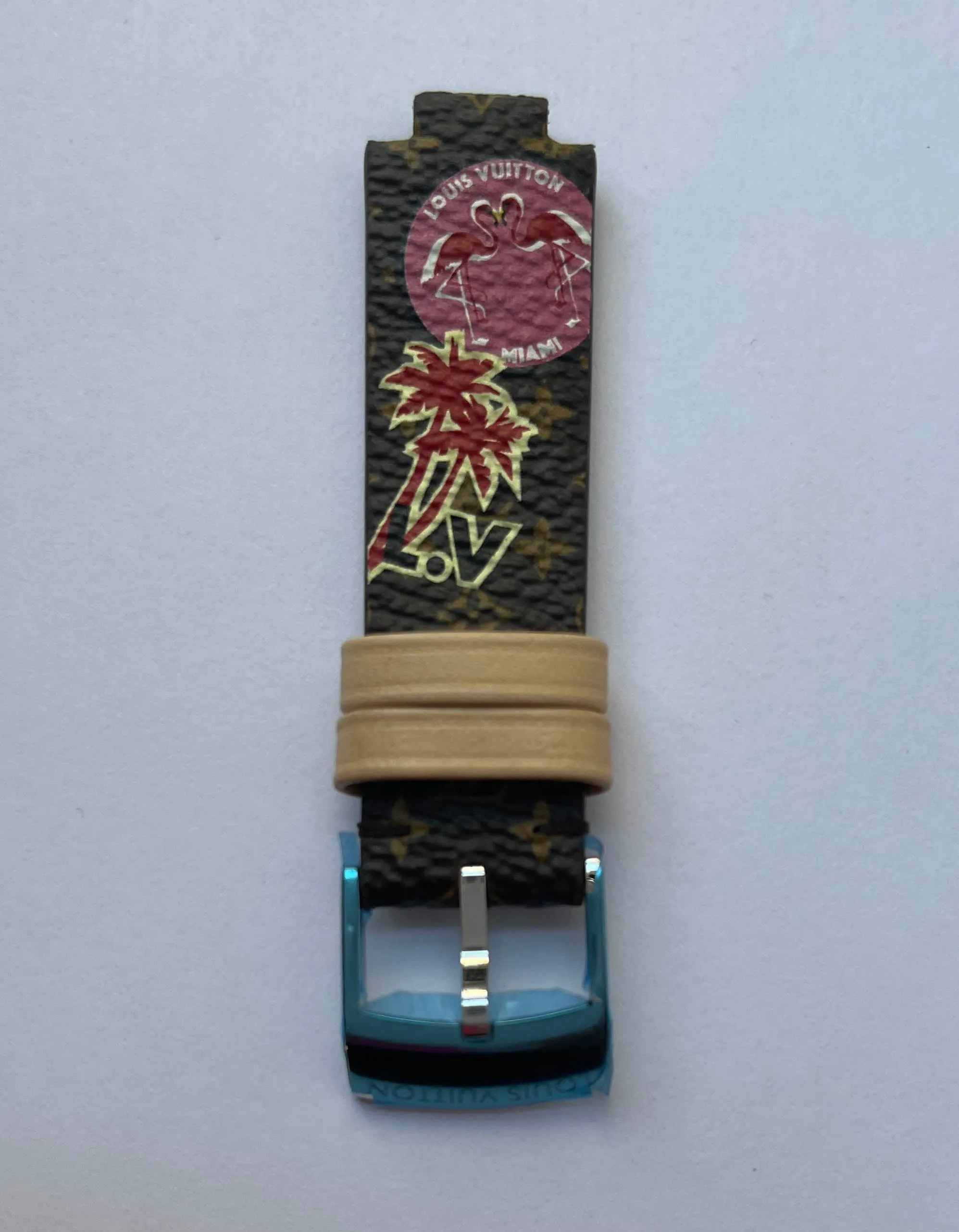 Louis Vuitton Monogram World Tour Watch Strap