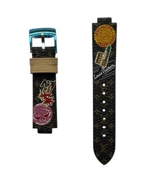 Louis Vuitton Monogram World Tour Watch Strap