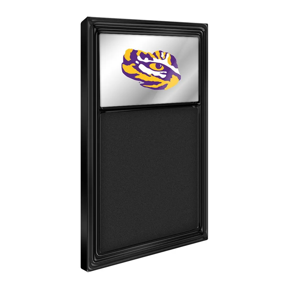 LSU Tigers: Mirrored Chalk Note Board
