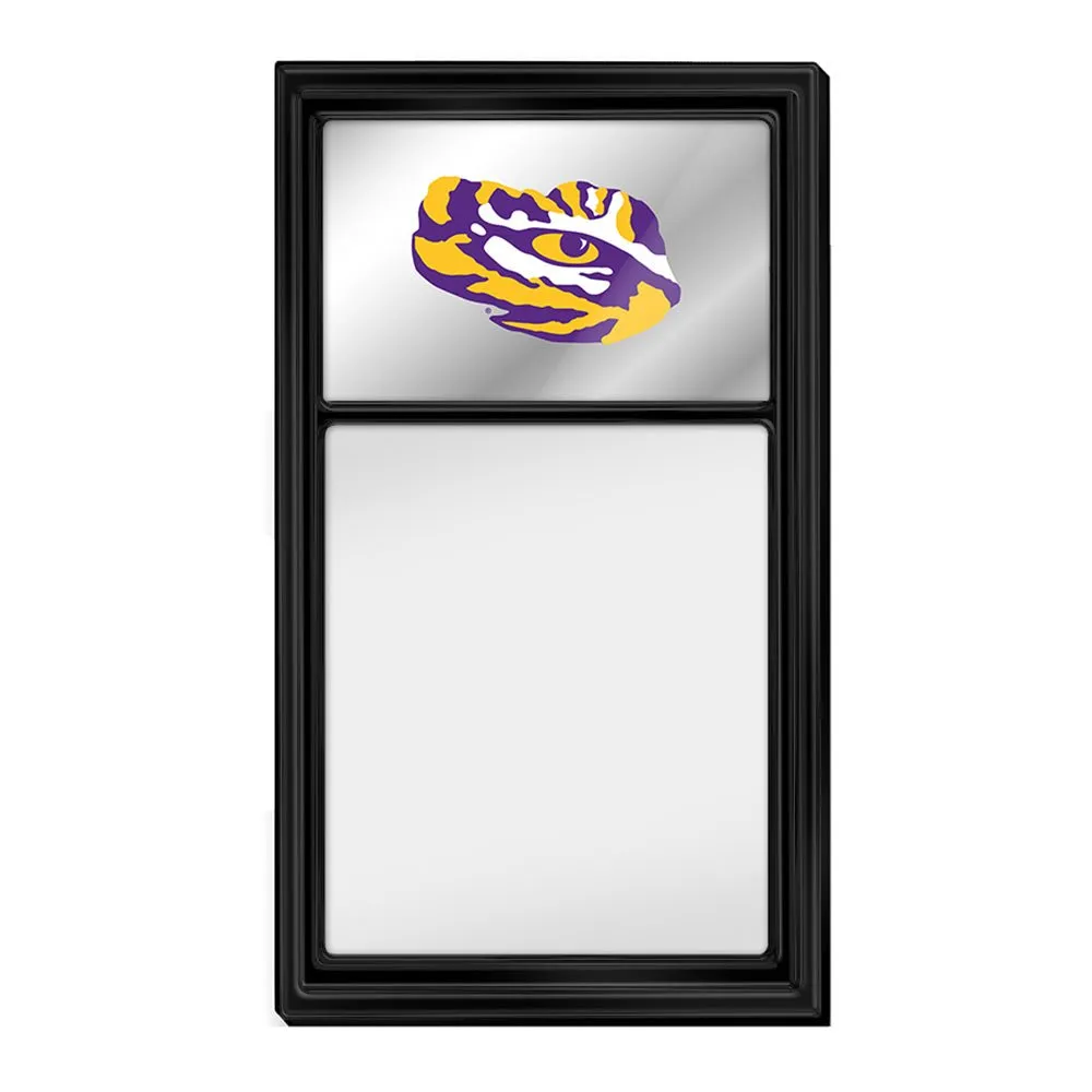 LSU Tigers: Mirrored Dry Erase Note Board