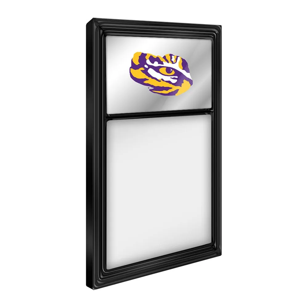 LSU Tigers: Mirrored Dry Erase Note Board