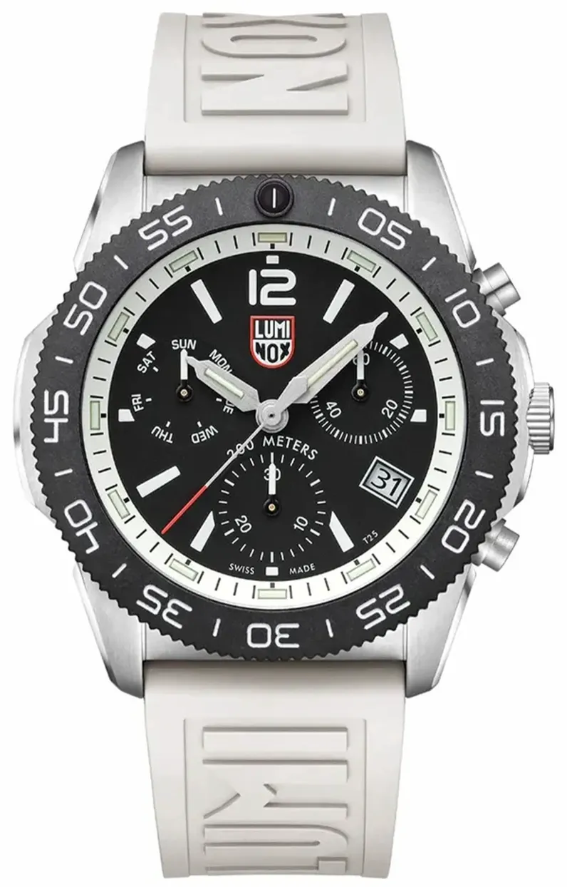 Luminox Sea Pacific Diver Chronograph 3140 Black White Watch