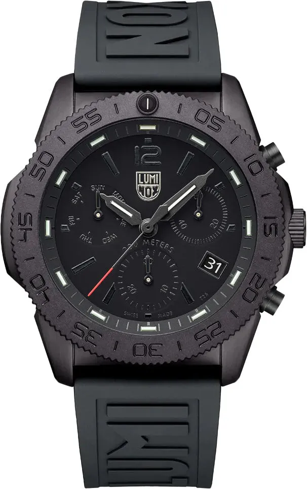 Luminox Sea Pacific Diver Chronograph 3140 Blackout